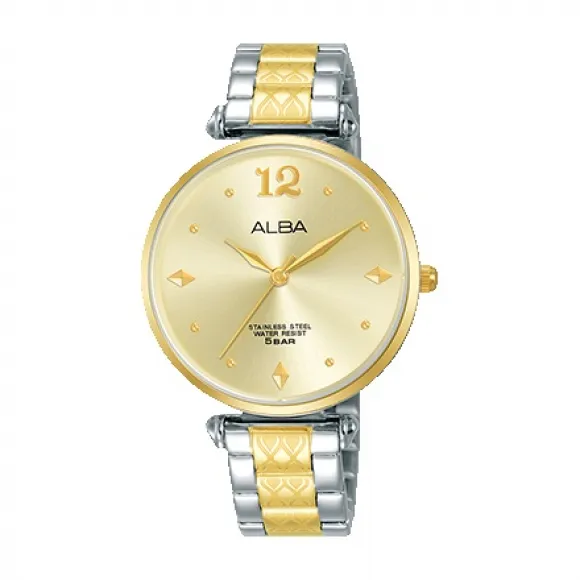 雅柏/Alba 34MM 不锈钢表壳 女表 AH8556X1