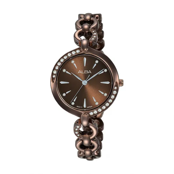 雅柏/Alba 28MM 不锈钢表壳 女表 AH8641X1