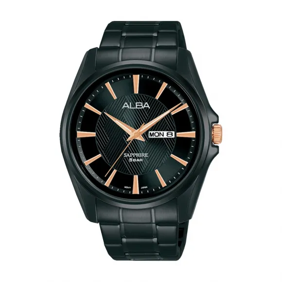 雅柏/Alba 42MM 不锈钢表壳 男表 AJ6093X1