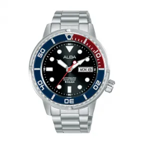 雅柏/Alba 43MM 不锈钢表壳 自动机械机芯 男表 AL4247X1