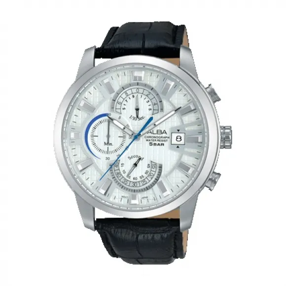 雅柏/Alba 45MM 不锈钢表壳 男表 AM3183X1