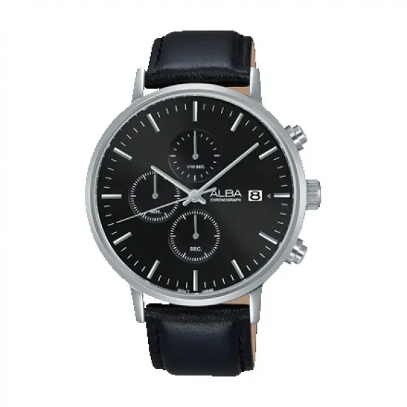 雅柏/Alba 42MM 不锈钢表壳 男表 AM3359X1