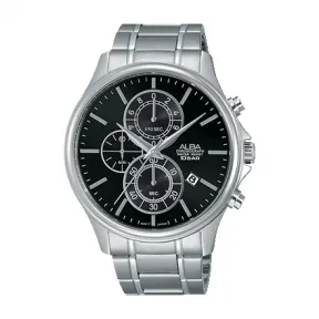 雅柏/Alba 36.5MM 不锈钢表壳 男表 AM3411X1