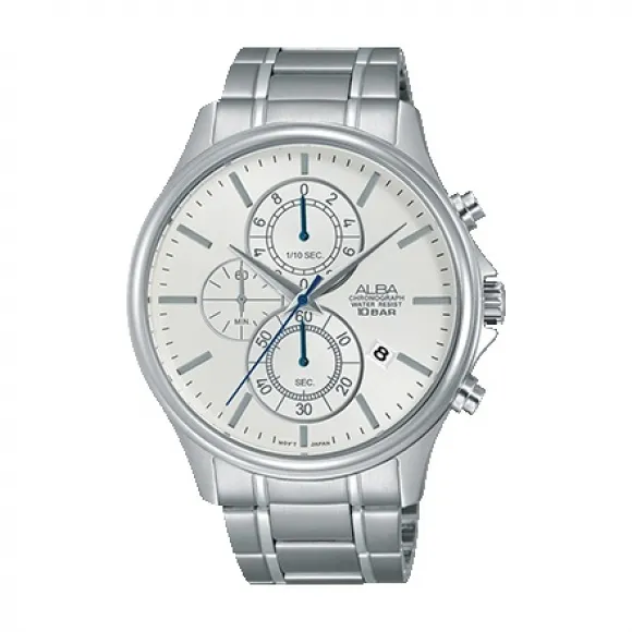 雅柏/Alba 36.5MM 不锈钢表壳 男表 AM3413X1