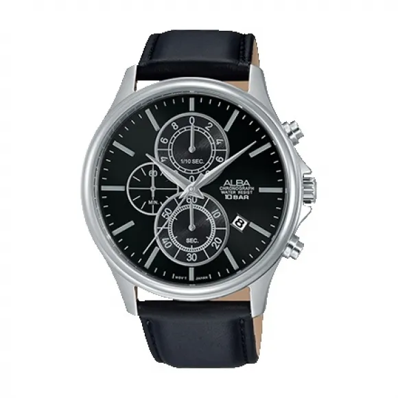 雅柏/Alba 36.5MM 不锈钢表壳 男表 AM3417X1