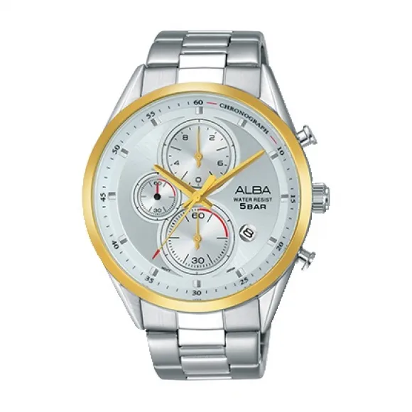 雅柏/Alba 43MM 不锈钢表壳 男表 AM3426X1