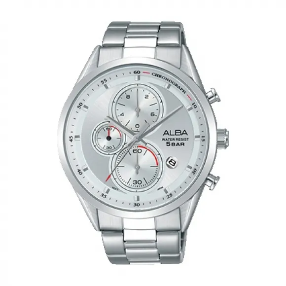 雅柏/Alba 43MM 不锈钢表壳 男表 AM3429X1
