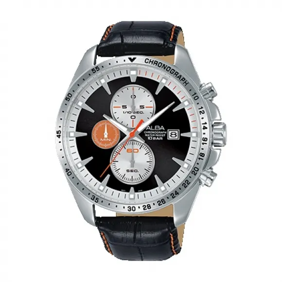 雅柏/Alba 43.5MM 不锈钢表壳 男表 AM3443X1