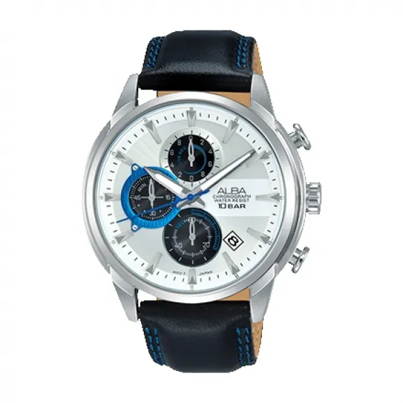 雅柏/Alba 44MM 不锈钢表壳 男表 AM3515X1