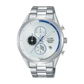雅柏/Alba 43MM 不锈钢表壳 男表 AM3569X1