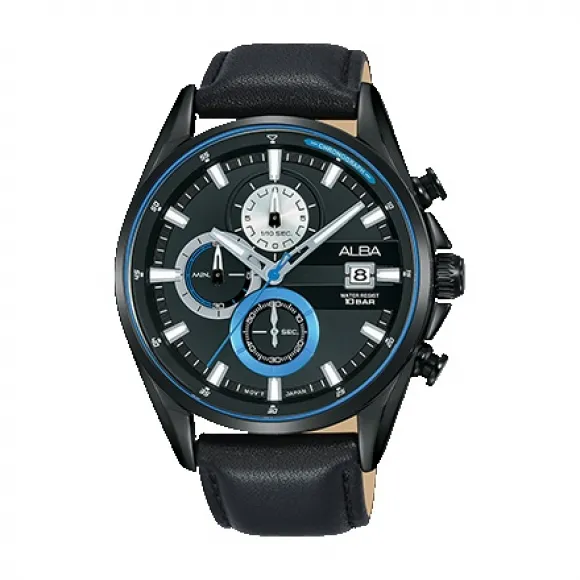 雅柏/Alba 43MM 不锈钢表壳 男表 AM3583X1