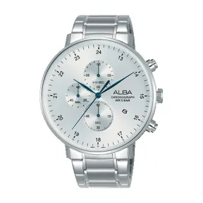 雅柏/Alba 44MM 不锈钢表壳 男表 AM3609X1