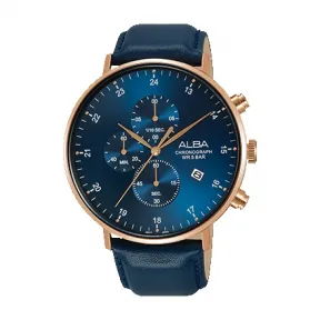 雅柏/Alba 44MM 不锈钢表壳 男表 AM3612X1