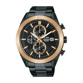 雅柏/Alba 44MM 不锈钢表壳 男表 AM3618X1