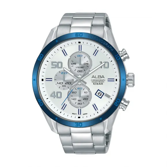 雅柏/Alba 44MM 不锈钢表壳 男表 AM3671X1