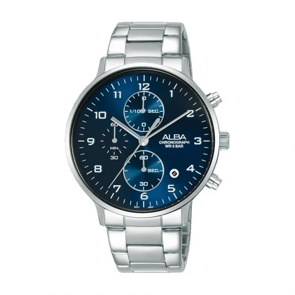 雅柏/Alba 40MM 不锈钢表壳 男表 AM3685X1