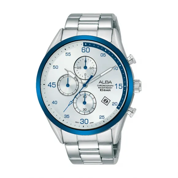 雅柏/Alba 43MM 不锈钢表壳 男表 AM3705X1