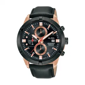 雅柏/Alba 44MM 不锈钢表壳 男表 AM3722X1