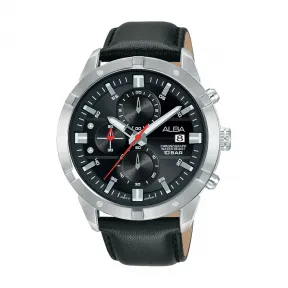 雅柏/Alba 44MM 不锈钢表壳 男表 AM3723X1