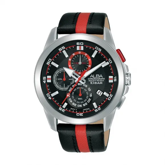 雅柏/Alba 43MM 不锈钢表壳 男表 AM3733X1