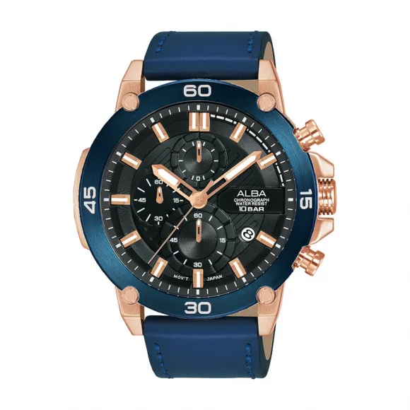 雅柏/Alba 45MM 不锈钢表壳 男表 AM3740X1