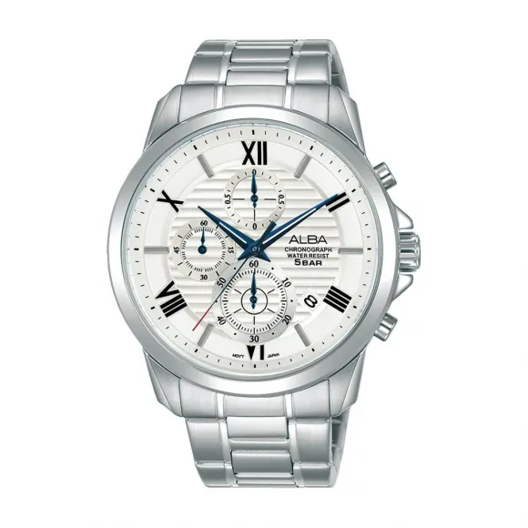 雅柏/Alba 43MM 不锈钢表壳 男表 AM3777X1