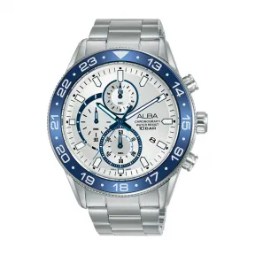 雅柏/Alba 45MM 不锈钢表壳 男表 AM3849X1