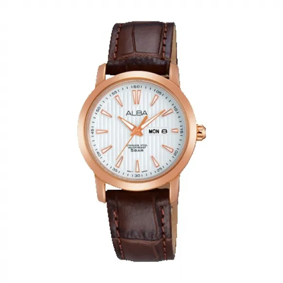 雅柏/Alba 30MM 不锈钢表壳 女表 AN8012X1