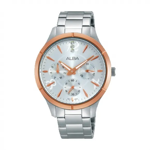 雅柏/Alba 36MM 不锈钢表壳 女表 AP6286X1