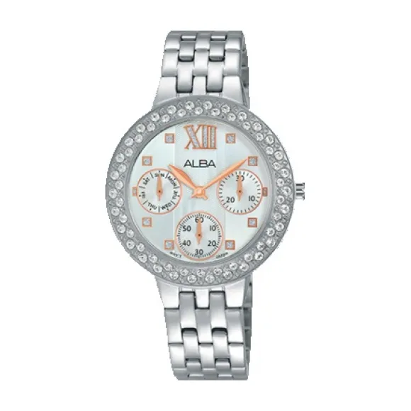雅柏/Alba 33MM 不锈钢表壳 女表 AP6457X1