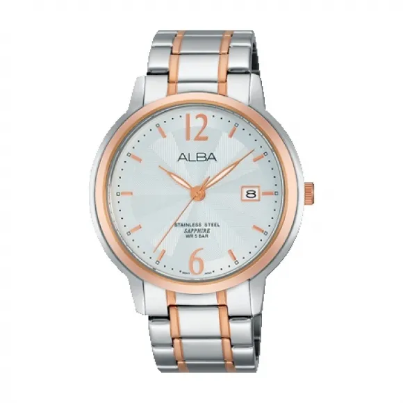雅柏/Alba 41MM 不锈钢表壳 男表 AS9A44X1