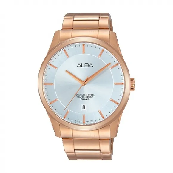 雅柏/Alba 41MM 不锈钢表壳 男表 AS9C12X1