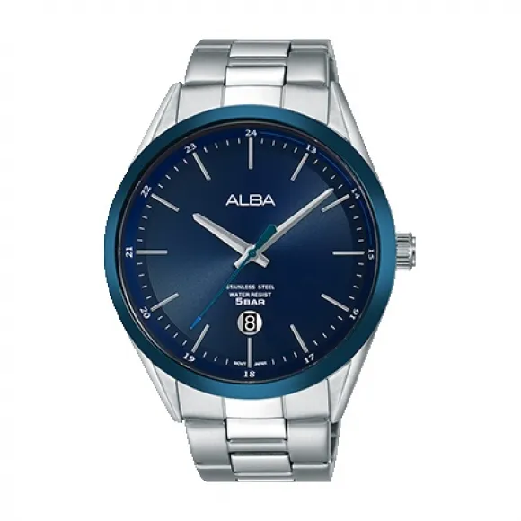 雅柏/Alba 43MM 不锈钢表壳 男表 AS9D29X1