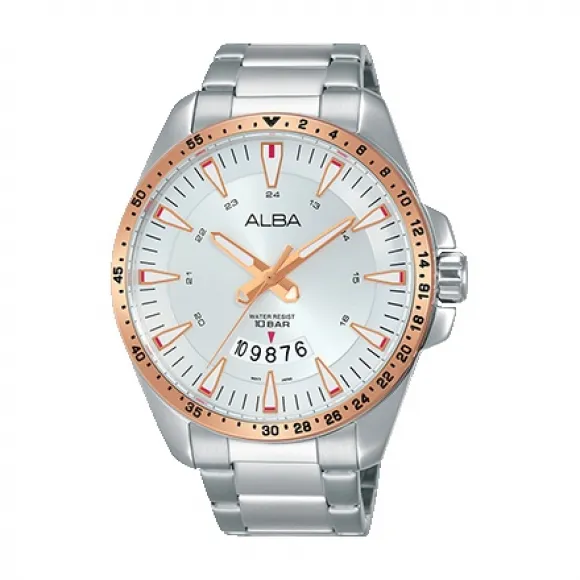 雅柏/Alba 43.5MM 不锈钢表壳 男表 AS9D42X1