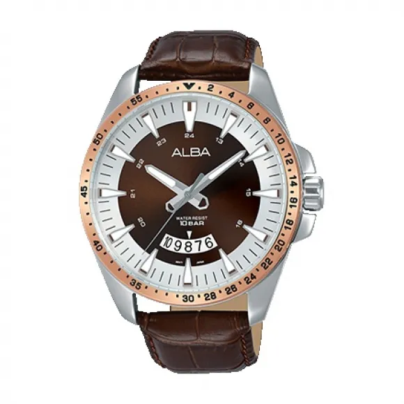 雅柏/Alba 43.5MM 不锈钢表壳 男表 AS9D48X1