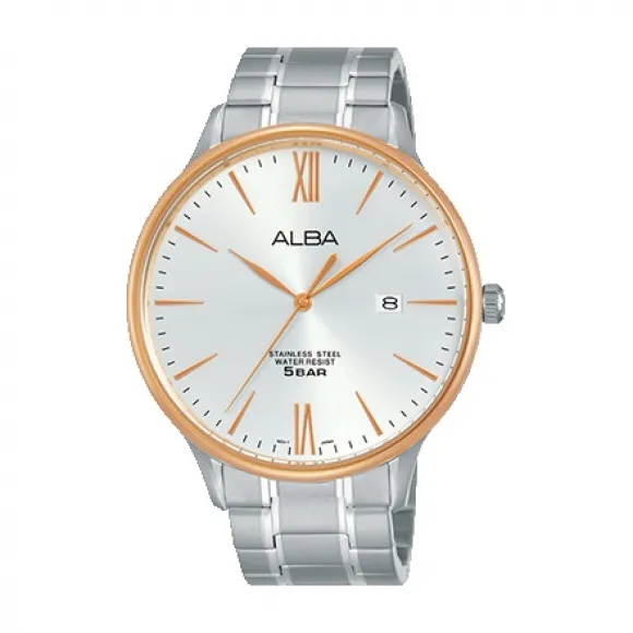 雅柏/Alba 43MM 不锈钢表壳 男表 AS9E08X1