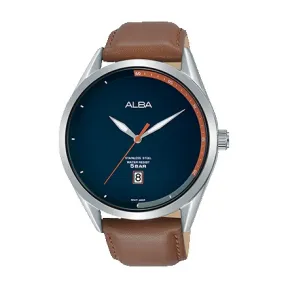 雅柏/Alba 43MM 不锈钢表壳 男表 AS9F57X1