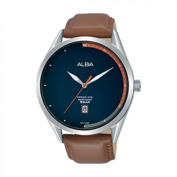 雅柏/Alba 43MM 不锈钢表壳 男表 AS9F57X1