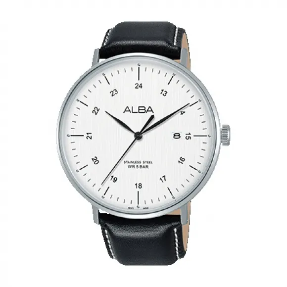 雅柏/Alba 44MM 不锈钢表壳 男表 AS9G05X1