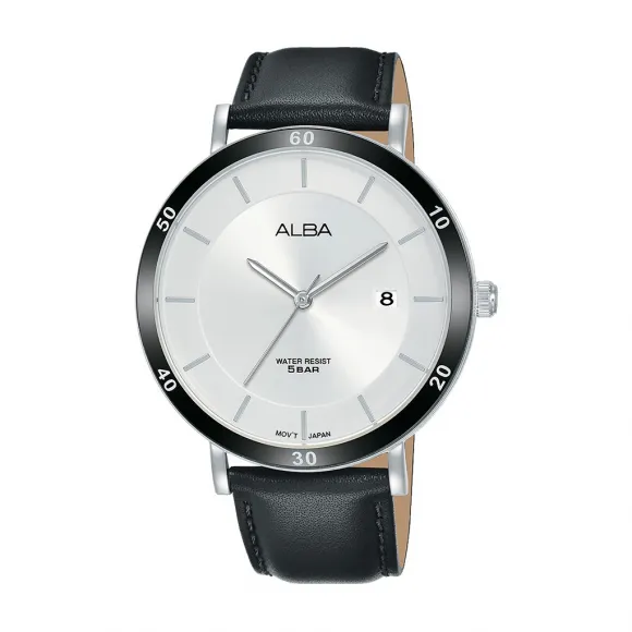 雅柏/Alba 42MM 不锈钢表壳 男表 AS9H75X1