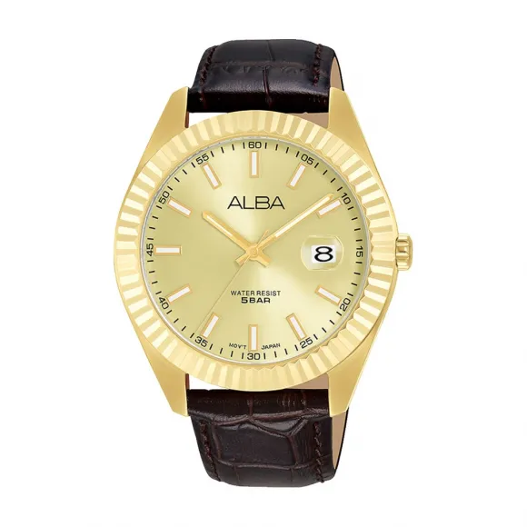 雅柏/Alba 42MM 不锈钢表壳 男表 AS9K04X1