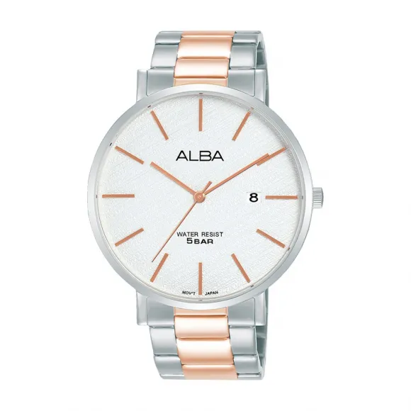 雅柏/Alba 42MM 不锈钢表壳 男表 AS9K09X1