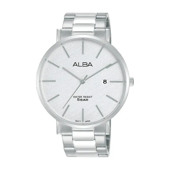 雅柏/Alba 42MM 不锈钢表壳 男表 AS9K15X1