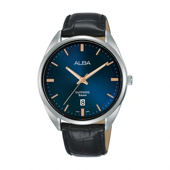 雅柏/Alba 41MM 不锈钢表壳 男表 AS9L17X1