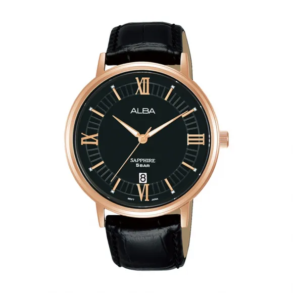 雅柏/Alba 41MM 不锈钢表壳 男表 AS9L28X1