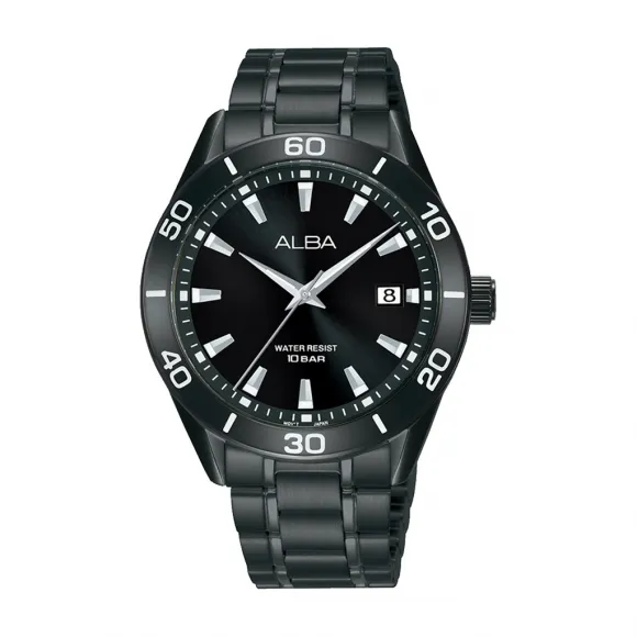 雅柏/Alba 40MM 不锈钢表壳 男表 AS9L43X1