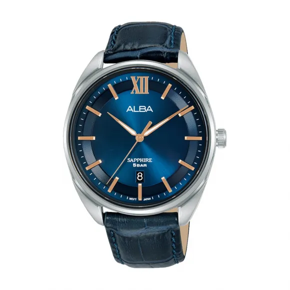 雅柏/Alba 41MM 不锈钢表壳 男表 AS9M55X1