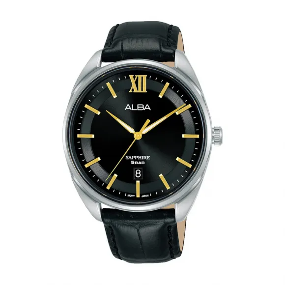 雅柏/Alba 41MM 不锈钢表壳 男表 AS9M57X1