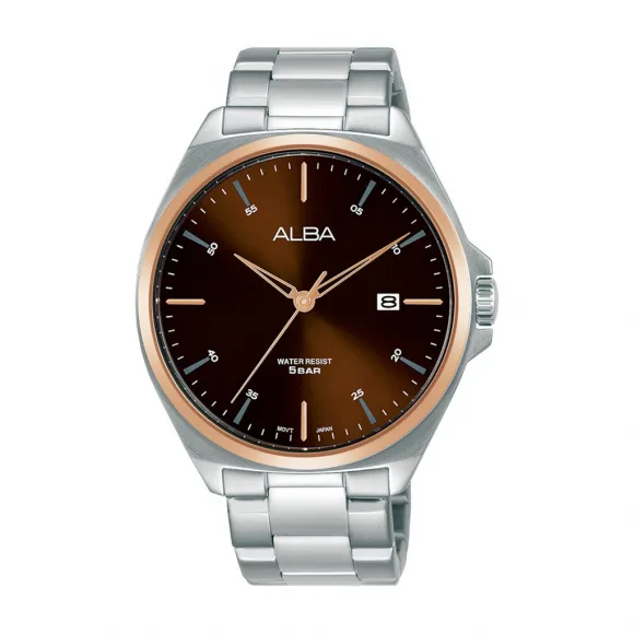 雅柏/Alba 41MM 不锈钢表壳 男表 AS9M62X1