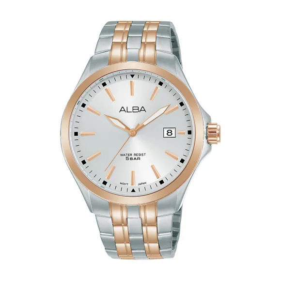 雅柏/Alba 40MM 不锈钢表壳 男表 AS9M74X1